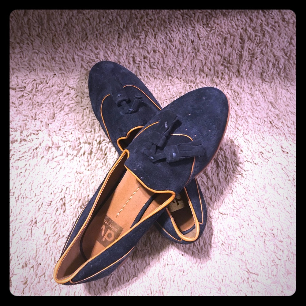 Navy Dolce Vita Flats